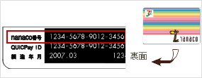 nanacoカード